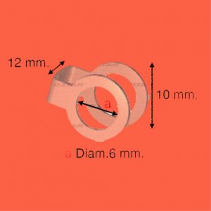 (STAR Ref. 52274/05) -ARANDELA W/MERCEDES = CUMMINS Ref/- 3903380 6X10X12 MM