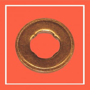 (STAR Ref. 52384/05) - ARANDELA EN COBRE PTA INYECTOR CUMMINS , 15 x 7,3 x 1,5 MM Ref/-580172007 - F00RJ01086