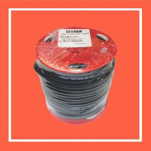 (STAR Ref. 56263/02) - MANGUERA -TEXTIL LINENIZEDA NEGRA 3,2 X 7 MM