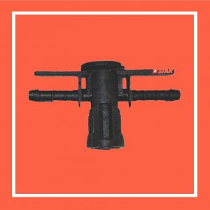 (STAR Ref. 60.151/119) - CONECTOR PLASTICO C/R-BH 2 HUECOS INJECTOR TIPO BH