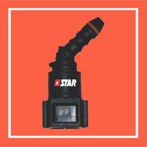 (STAR Ref. 60.160/04) - CONECTOR RAPIDO PLASTICO 7,89 X 8 MM  45'