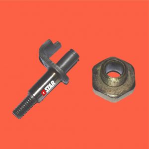 (STAR Ref. 70009) - EJE ACEL. LEVA CON TUERCA  ISUZU 6 Cyl/ Ref/-159205-0621/Gov/RLD