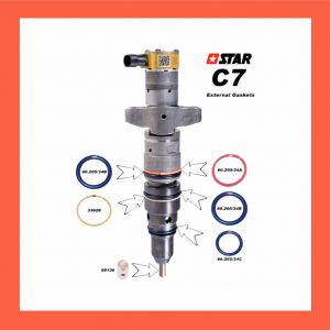 (STAR Ref. 60.205/34) - KIT REP.  EXTERNA INJ. CAT /C7 HEUI Ref/- 297-4841