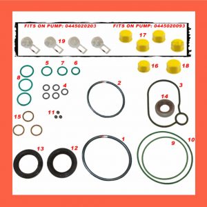 (STAR Ref. 60.196) - KIT/REPARACION -CP3-IVECO  Nr. BOMBA -0445020093