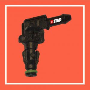 (STAR Ref. 60.151/95) - CONECTOR PLASTICO, P/INJ/C/R-DELPHI - VW 1 HUECO